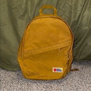 FJALLRAVEN Mustard Yellow Backpack